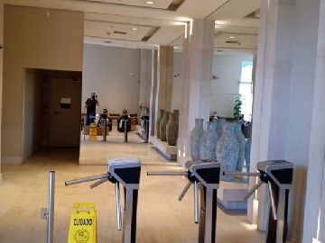 Entrada para elevadores 