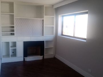 Sala com lareira 