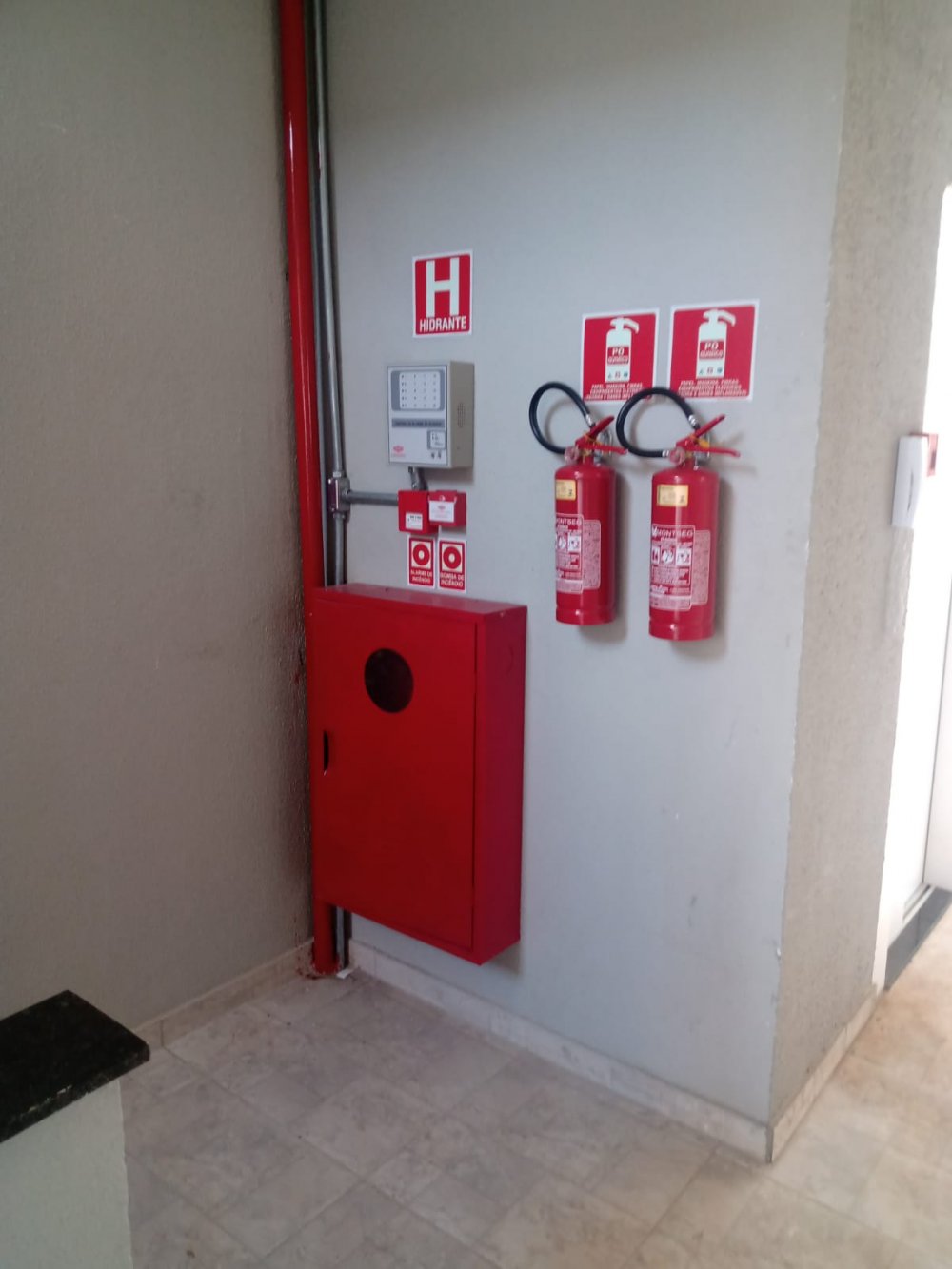 Sistema de inc�ndio