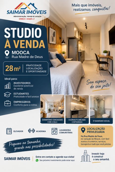 Apartamento - Venda - Mooca - São Paulo - SP