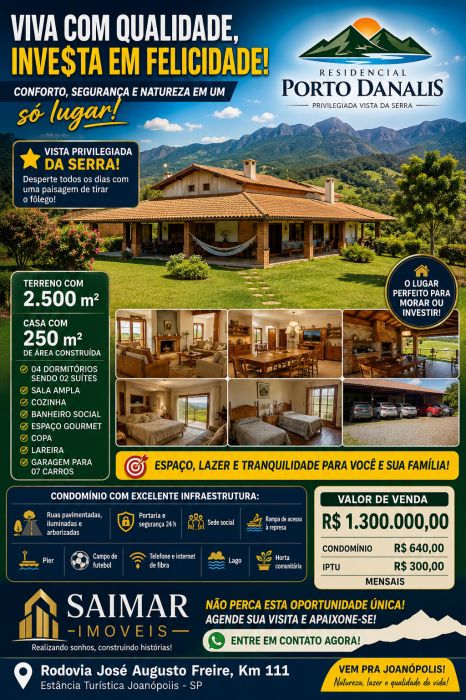 Ch�cara - Venda - Joan�polis - Joan�polis - SP