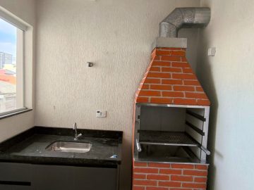Sala com espao Gourmet 