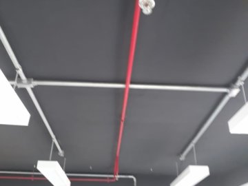 Teto com sistema de incndio