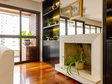 Sala com Lareira 